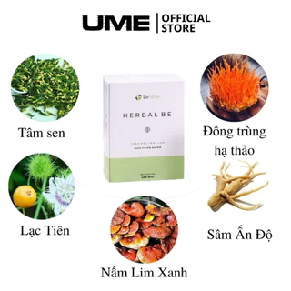 Tăng Cân Herbal Be của BEALIVE Chính Hãng MERRY STORE Herbalbe Giúp Tăng Cân Hiệu Qủa Tăng 2-3 Kg sau 15 Ngày