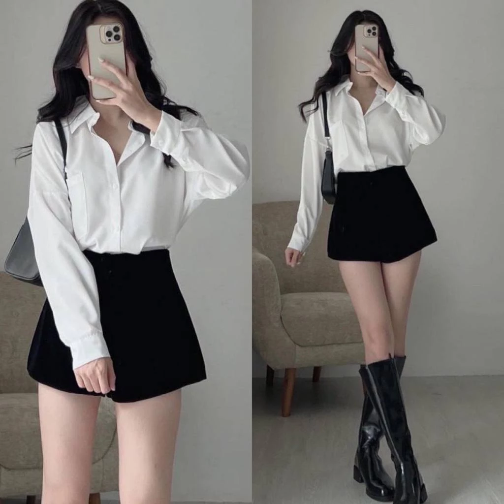 Quần short nhung mịn cạp cao siêu sang - Quần đùi nữ vải nhung mịn sang chảnh_620