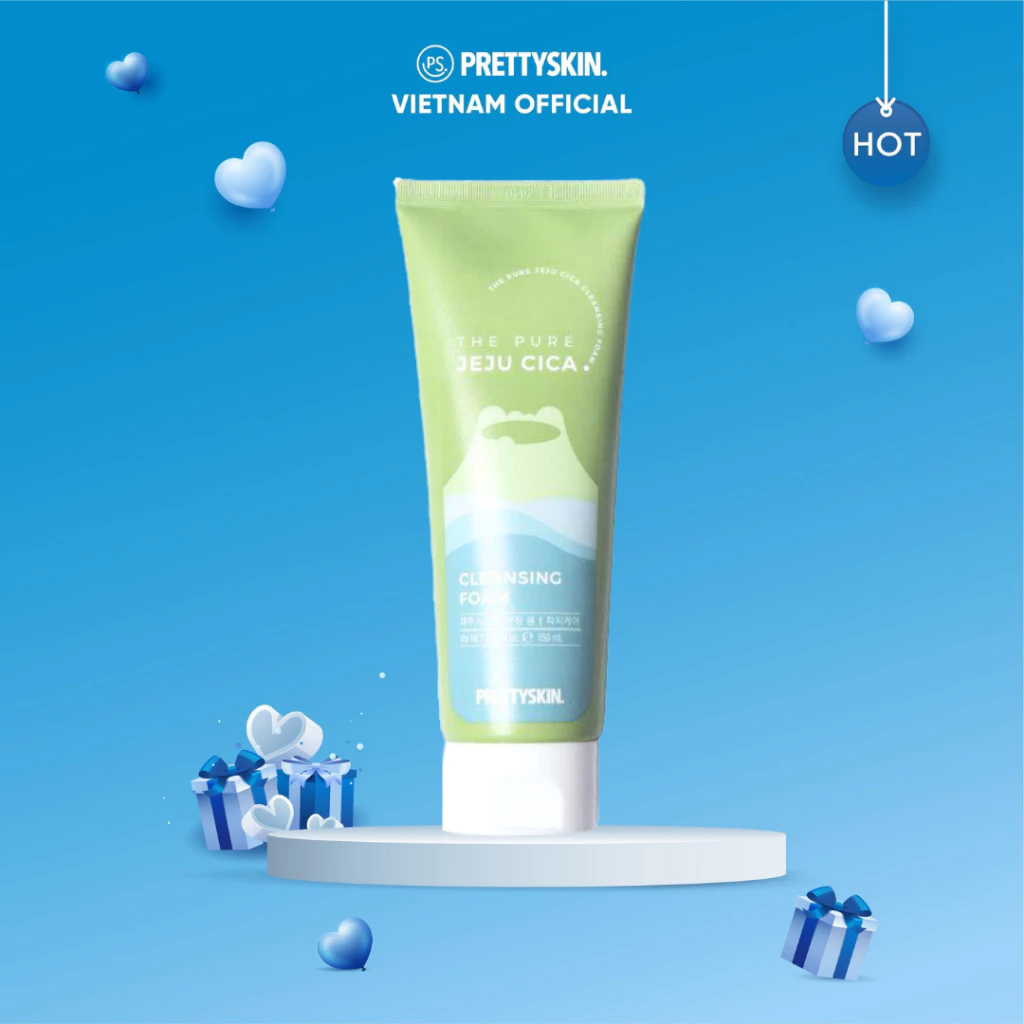 Sữa rửa mặt rau má Prettyskin150ml