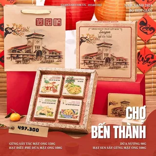 NAM XANH SÀI GÒN- CHỢ BẾN THÀNH - COMBO QUÀ T2303