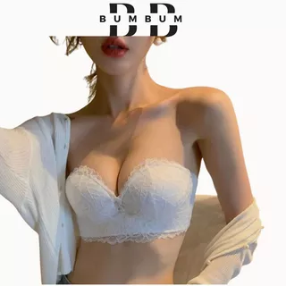 Áo ngực nữ lót nâng ngực phối ren không gọng chống tuột BB590