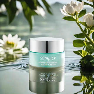 Kem Dưỡng Ẩm Trắng Da Mặt Ban Đêm, Tái Tạo Và Phục Hồi Da Căng Bóng Sennio Perfect Witening Night Cream SNO 830