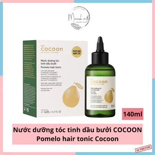 Nước dưỡng tóc tinh dầu bưởi COCOON - Pomelo hair tonic Giảm gãy rụng và giúp tóc chắc khoẻ 140ml