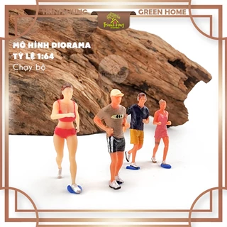 Mô hình diorama chạy bộ -  Race Meda - tỷ lệ 1:64 siêu sắc nét