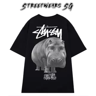 Áo thun STU.SSY BIG HIPPO TEE - Streetwears SG