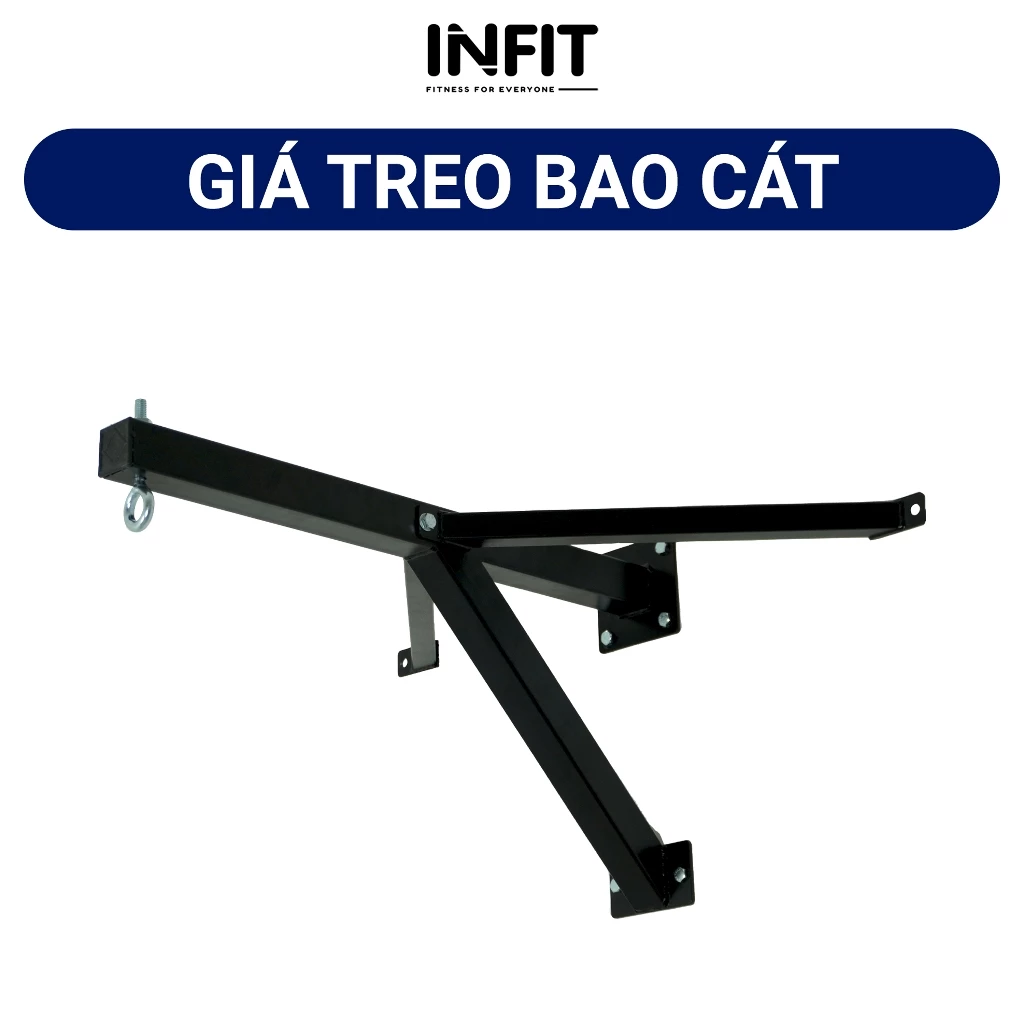 Giá Treo Bao Cát Boxing Gắn Tường Cao Cấp INFIT