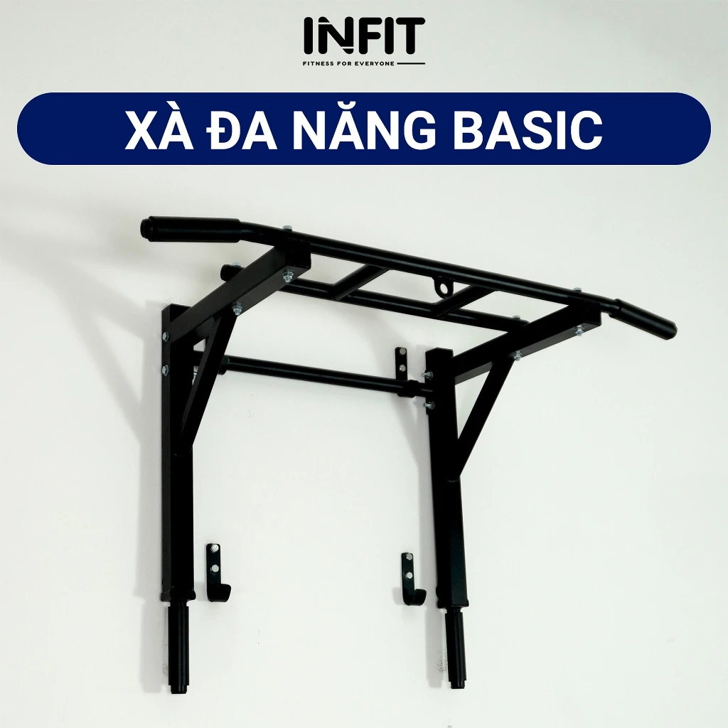 Xà Đơn, Xà Kép Treo Tường Đa Năng INFIT  Basic