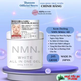 Kem Dưỡng NMN Trắng Da Chống Lão Hóa,Gel Tế Bào Gốc NMN White All - In - One Gel 245g Nhật Bản