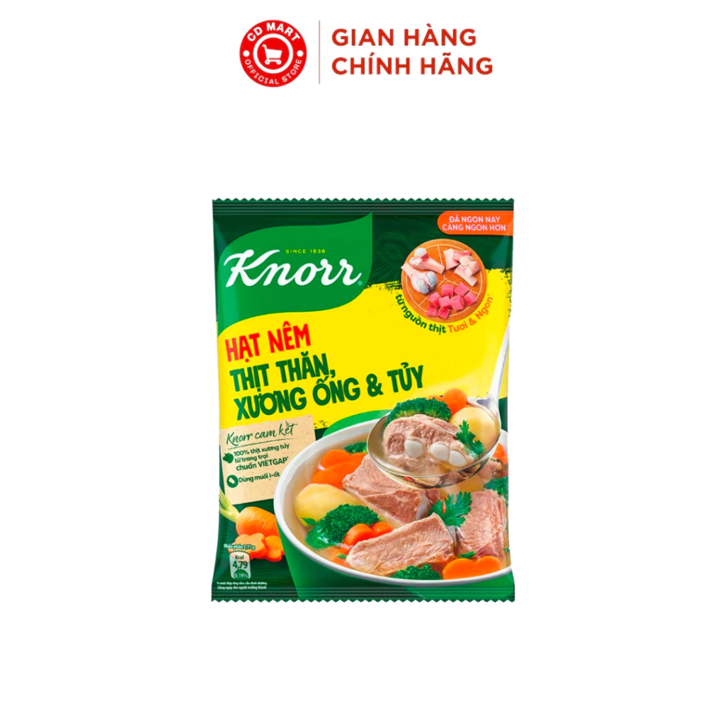 Hạt nêm Knorr Thịt Thăn, Xương Ống & Tủy
