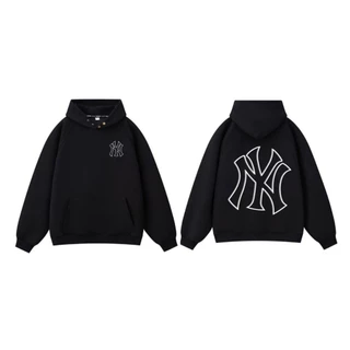 Áo hoodie NY MLB chính hãng chất nỉ bông dày dặn chuẩn form nam nữ unisex cao cấp form rộng oversize 002 PYPY