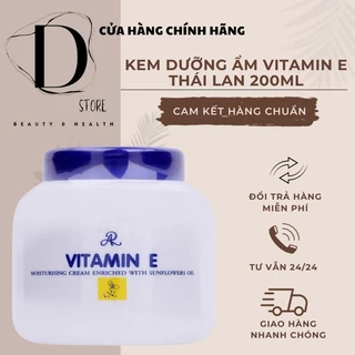 Kem Dưỡng Ẩm Vitamin E Thái Lan 200ML Hàng Chuẩn