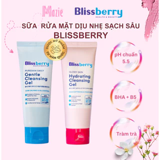 Sữa rửa mặt dịu nhẹ sạch sâu giảm mụn Blissberry Daily Gentle Cleansing Gel 100ml