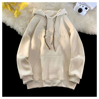 Áo Hoodie Nam Nữ From Rộng WEDNESDAY In Nổi Chất Liệu Vải Nỉ Bông Cao Cấp Dày Dặn Mềm Mịn