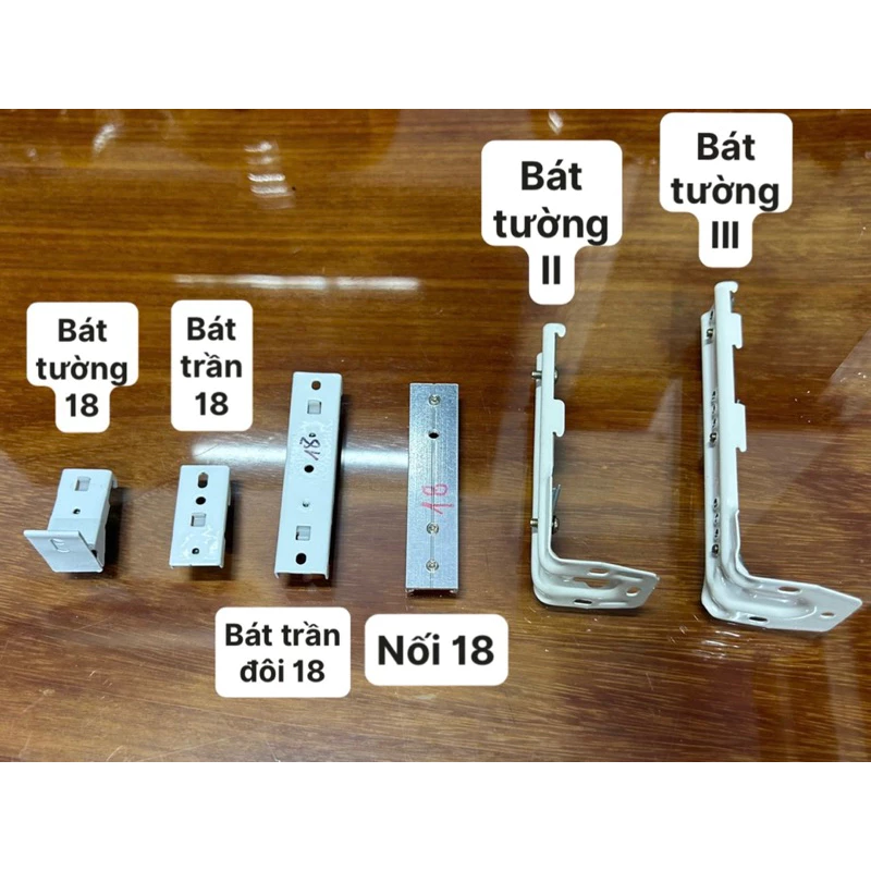 Bát đỡ Thanh Ray Treo Rèm, Nối Ray, Phụ Kiện Thanh Ray - MÀN CỬA NGỌC CHÂU
