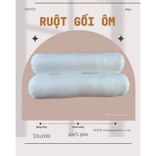 RUỘT GỐI ÔM ÉP HƠI DÀI 35x100cm cao cấp giá rẻ nhất shopee