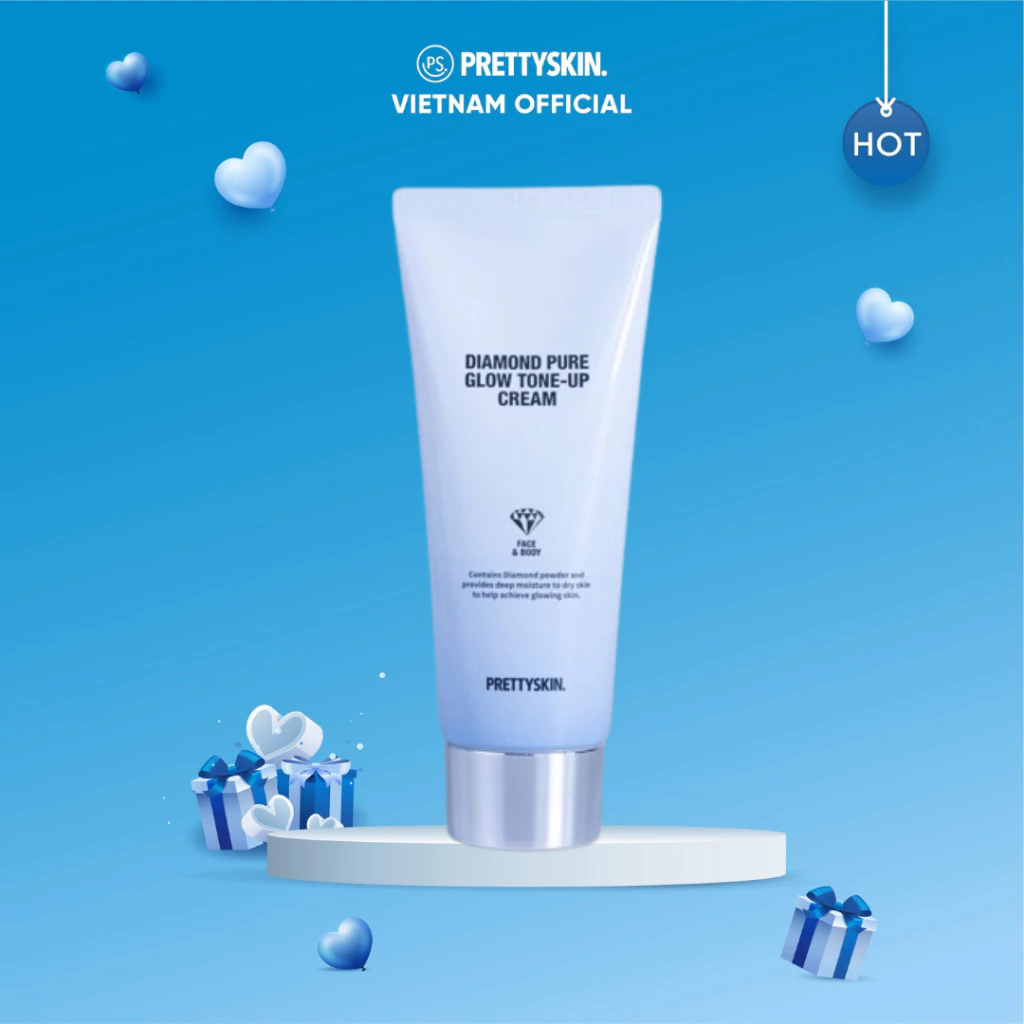 DATE 12/2027 Kem dưỡng sáng nâng tông PS. Prettyskin 100ml