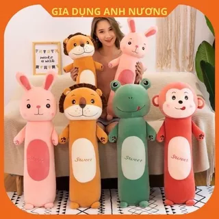 Gối ôm hình thú ngộ nghĩnh đáng yêu size 50cm cho bé nhiều hình