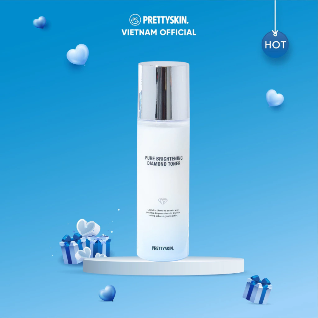 Nước hoa hồng dưỡng sáng PS. Prettyskin 150ml