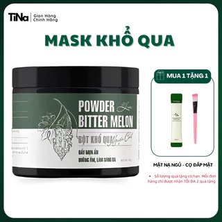 [BUTPHA99K] Mask Đắp Mặt Khổ Qua Lim- Hỗ Trợ Cải thiện Thâm Mụn khối lượng 100g ( Tặng cọ đắp mặt, Mặt Nạ Ngủ)