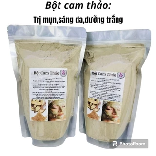 bột cam thảo nguyên chất handmade 100g