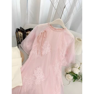 Áo dài tơ 2 lớp hot hit lên form cực xinh 👗👕