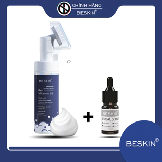 [COMBO] SỮA RỬA MẶT TẠO BỌT 145ml + SERUM CHẤM MỤN 5ml - Thương hiệu: Beskin