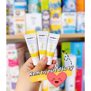 Kem nứt đầu ti Medela Purelan Lanolin 100 chiết xuất từ mỡ cừu 7g