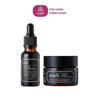 Combo Serum + Kem Dưỡng Phục Hồi Da Klairs Midnight Blue