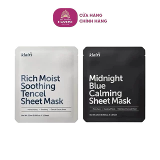 Mặt Nạ Dưỡng Da Cao Cấp Klairs Sheet Mask 25ml