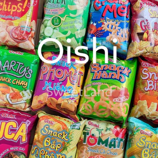 COMBO 10 gói snack oishi siêu ngon MIX đủ vị