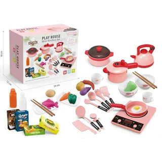 Bộ Đồ Chơi Nấu Ăn Nhà Bếp Cao Cấp Play House 36 Chi Tiết Cho Bé Vui Chơi Sáng Tạo GVQ Smart 92