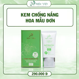 Kem chống nắng Hoa Mẫu Đơn thuần chay