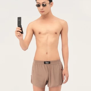 Brown Boxing Sleep Short/ BARE STUDIOS quần ngủ nam chất liệu vải Sen Lotus Jersey