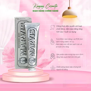 [Chính Hãng] Kem Đánh Răng MARVIS Whitening Mint 85ML