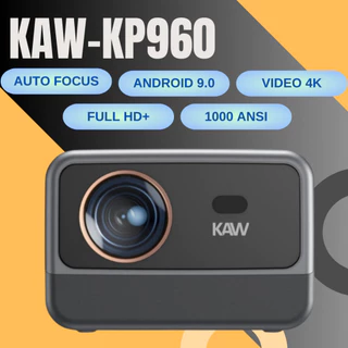 Máy chiếu mini BOSINGWA-KAW KP960 Plus, hỗ trợ video 4k, hình chiếu siêu lớn, siêu nét, siêu sáng - Bảo hành 12 tháng