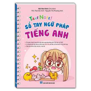 Sách - TAKE NOTE ! Sổ Tay Ngữ Pháp Tiếng Anh