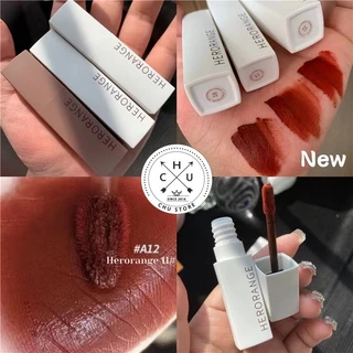 (Bán Buôn Sỉ) Son Kem Lì Herorange Màu Nhung Sương Mềm Mịn Lâu Trôi Mềm Môi Herorange® Matte Lip Color Son23