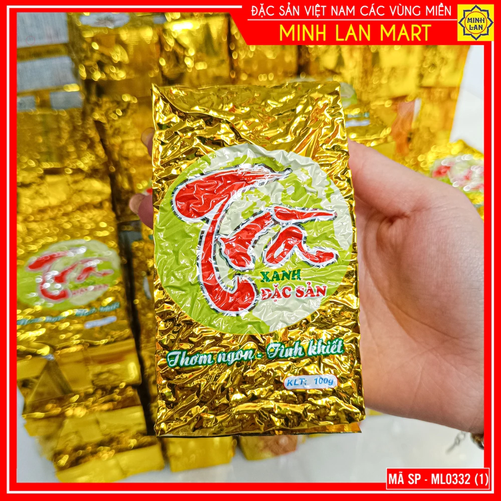 Trà Tân Cương Thái Nguyên 100g - Chè khô ngon - Đặc sản Thái Nguyên