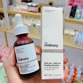 Tinh Chất Peel da The Ordinary AHA 30%+BHA 2% Peeling Solution 30ml- CH