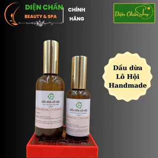 Dầu Dừa Lô Hội Handmade ( Nha Đam) 50ml, 100ml - Dưỡng Ẩm Da, Mịn Da, Cải Thiện Sắc Tố Da, Chống Lão Hóa