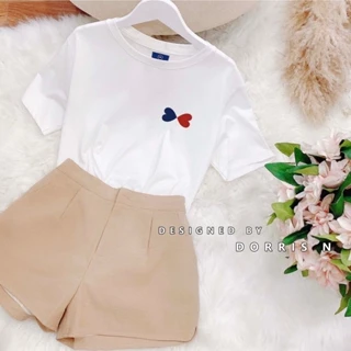 Áo phông thiết kế cotton 100% TWO HEART chất liệu cao cấp co giãn 4 chiều