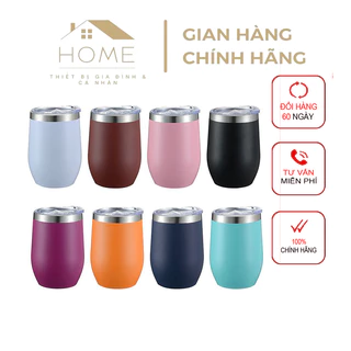 Cốc giữ nhiệt mini, ly giữ nhiệt inox 304 cao cấp, cốc trứng để bàn chống tràn, ly uống cafe đựng nước lạnh, nóng