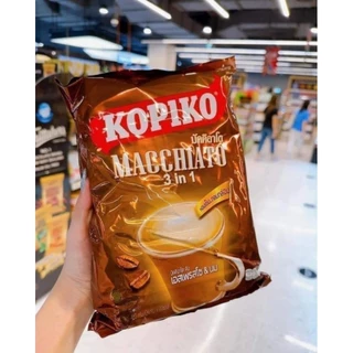 Cafe Hòa Tan Kopiko Macchiato bịch 20 gói