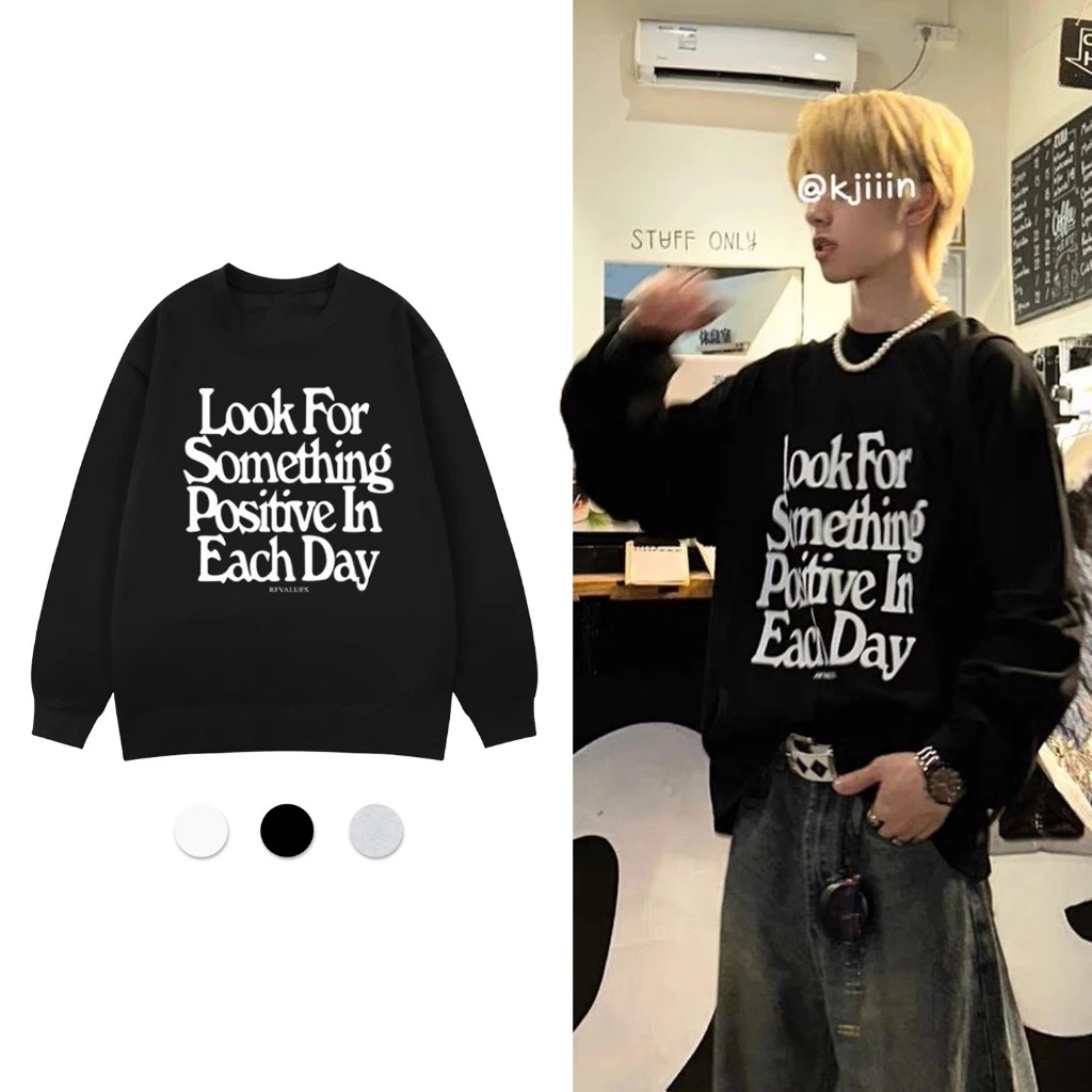 Áo Sweater Nam Nữ Form Rộng Nỉ Bông Unisex, Áo Khoác Croptop68 Hoodie Oversize Basic Trend Đông 2023 - LookFor