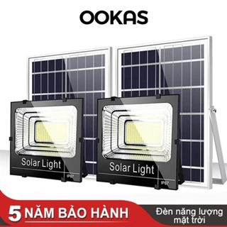 OOKAS Đèn Năng Lượng Mặt Trời 200w đèn led đường năng đèn solar light  IP67 Chống Nước