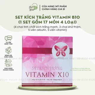 SET KÍCH TRẮNG VITAMIN X10