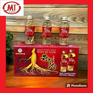 [auth-giá sỉ] Hộp 10 chai nước uống rễ nhân sâm Hàn Quốc siêu ngon chai 120ml/chai