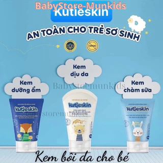 Kutieskin kem chàm sữa, dưỡng ẩm, hăm da, muỗi cắn chính hãng cho bé, tuýp 30gram. BabyStore Munkids