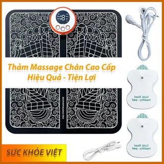 Thảm Massage Chân Xung Điện - Lưu Thông Khí Huyết, Giảm Đau Mỏi Chân