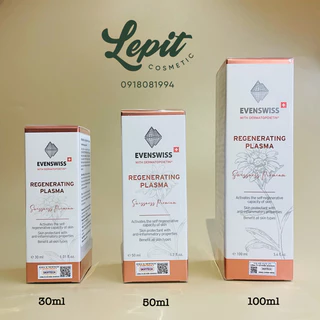 Serum Siêu Phục Hồi Da Evenswiss Regenerating Plasma 50ml